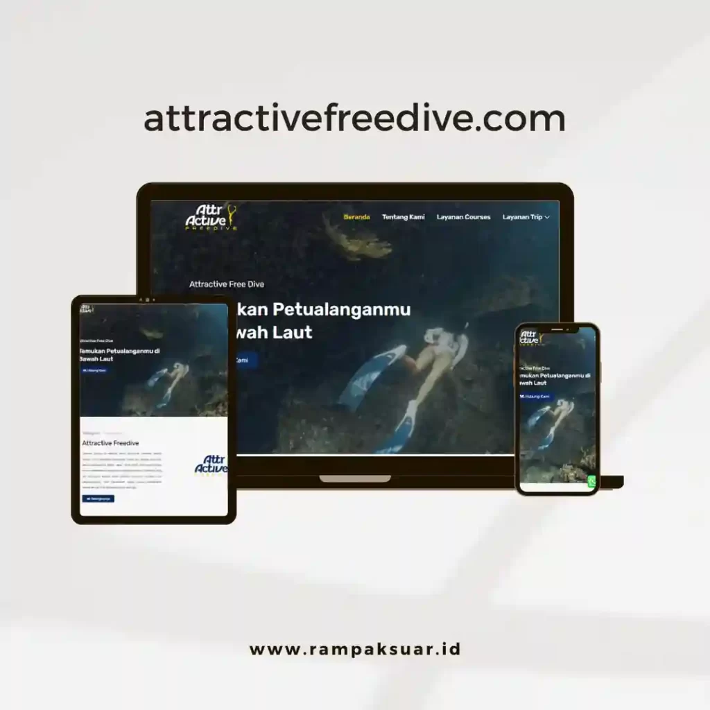 attractive freedive