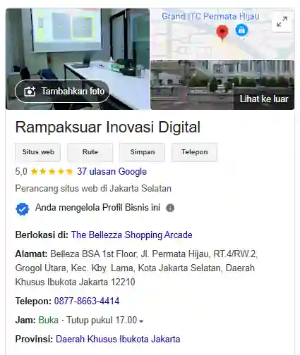 google bisnisku rampaksuar.id