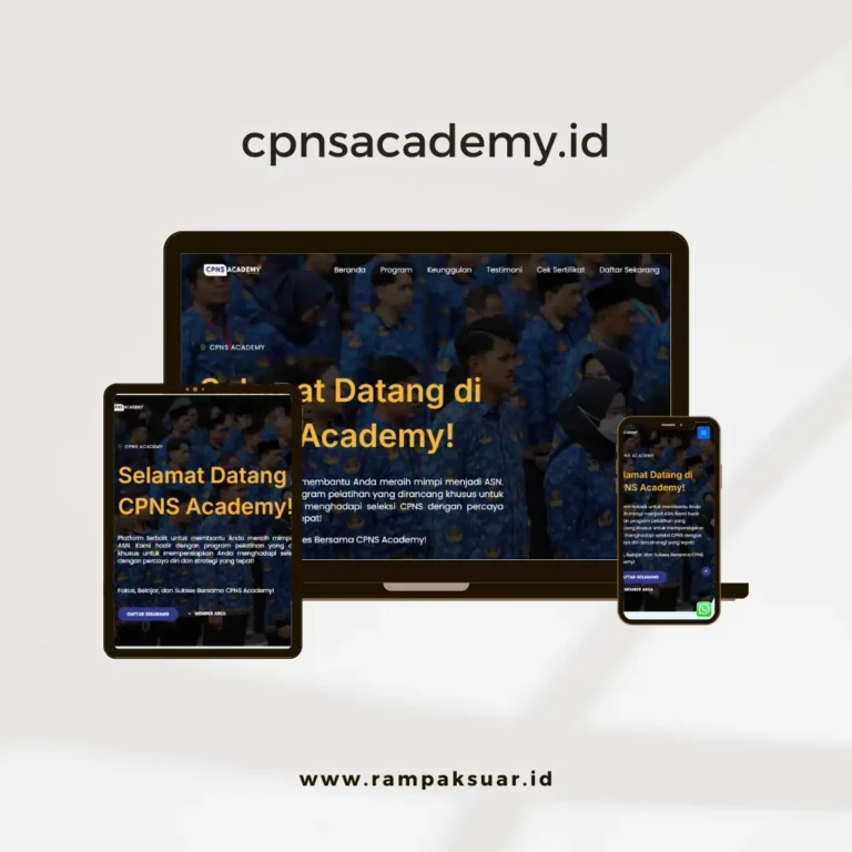 portofolio cpns academy
